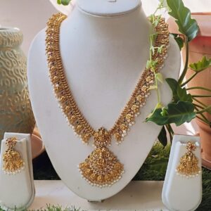 Pearl Lakshmi Long Haaram